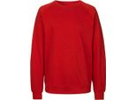 Neutral O63001 | Felpa Unisex / 100% Cotone Equosolidale - Colore: Rosso - Taglia: Xxl