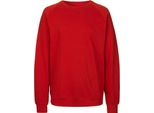 Neutral O63001 | Felpa Unisex / 100% Cotone Equosolidale - Colore: Rosso - Taglia: L