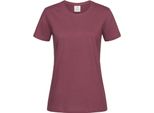 Stedman ST2600 | Maglietta Classica Da Donna - Colore: Rosso Bordeaux - Taglia: Xxl