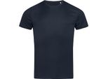 Stedman ST8000 | Maglietta Sportiva Attiva A Girocollo + ACTIVE-DRY - Colore: Blue Midnight - Taglia: M