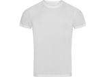 Stedman ST8000 | Maglietta Sportiva Attiva A Girocollo + ACTIVE-DRY - Colore: Bianco - Taglia: Xl