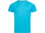 Stedman ST8000 | Maglietta Sportiva Attiva A Girocollo + ACTIVE-DRY - Colore: Hawaii Blue - Taglia: Xl