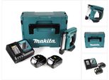 Makita Dst 221 Rtj 18 V Li-Ion A Batteria In Makpac + 2X Bl 1850 B 5,0 Ah + Caricatore Dc 18 Rc