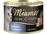 Miamor 156Gx12 Filetti Fini Di Tonno Striato Naturale