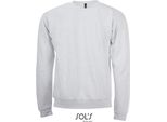 Sols 01168 | Felpa Da Uomo Spider 50% Cotone / 50% Poliestere - Colore: Ash (Heather) - Taglia: 3XL