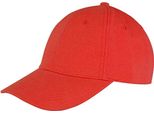 Result Headwear RC081X | Memphis 6-Panel Cap / Berretto / Cappello - Colore: Rosso - Taglia: Unica