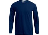 Promodoro 4099 | MenŽS Premium Longsleeve Maglietta A Maniche Lunghe Da Uomo - Colore: Navy - Taglia: 5XL