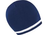 Result Winter Essentials R368X | Cappello Invernale National Beanie - Colore: Navy/White - Taglia: Unica