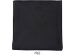 Sols 01210 | Asciugamano In Microfibra Atoll | 70 X 120 Cm - Farbe: Nero - Misura: 70 X 120 Cm