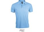 Sols 00571 | Polo Uomo Prime - Colore: Azzurro - Taglia: 3XL