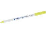 Edding 4600-065 4600 Marcatore Tessile - Punta Tonda, 1 Mm, Giallo Neon