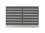 Tappeto Per Porte Super Brush Colore: Grigio - Zerbino - Tappetino Per Ingresso - Tappetino Per Pulizia - Tappetino Antipolvere, Dimensioni: 750 X 450 Mm
