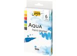 Kreul 18180 Kreul Aqua Paint Marker Solo Goya, Set Di 6 Pennarelli