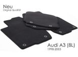 Tappetini Adatti Per Audi A3 S3 8L Velours 4 Pezzi Neri Nuovo