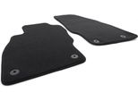 Tappetini Per Opel Corsa E (2014-2019) Tappetini Velours Tappetini Per Auto In Qualità Originale Nero Anteriore 2X
