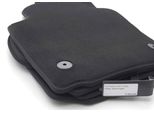 Tappetini Ford Fiesta (Mk8) Dal 2017 Set Di Tappetini Auto Velours In Qualità Originale 4 Pezzi Neri