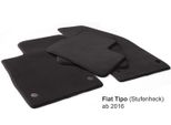 Tappetini Fiat Tipo Velours Set Di Tappetini Auto In Qualità Originale 4 Pezzi Neri