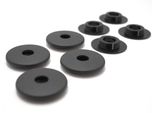 Set Di Occhielli Con Clip Di Fissaggio (4 Pezzi) Adatto Per Tappetini Opel Tappetini Auto Fissaggio Universale
