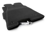 Tappetini Per Audi 80 Coupé B3 (89) In Moquette Velours Di Qualità Originale, 4 Pezzi, Nero