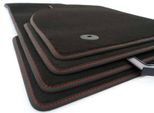 Tappetini Seat Arona Dal 2017 Original Fr Tuning Tappetini Auto Di In Velours, Cuciture Decorative Rosse
