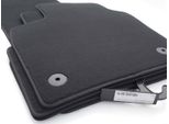 Tappetini Per Seat Leon 3 Iii (5F) E Leon 4 Iv (Kl) Tappetini In Velours Di Qualità Originale Tappetini Per Auto 4 Pezzi Neri