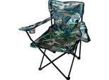 Sedia Da Pesca Sedia Da Campeggio Con Portabicchieri E Borsa Camouflage