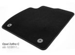 Tappetino Opel Zafira C + D Tourer (Tutti Gli Anni 2011-2019) Tappetino Velours Qualità Originale Tappetino Conducente Singolo Nero