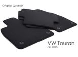 Tappetini Adatti Per Vw Touran Ii 5T Tappetini Premium Velours Nero Set Di Tappetini Per Auto Da 4 Pezzi
