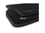 Tappetini Seat Arona (Dal 2017) Fr Tuning Tappetini Originali Di In Moquette Velours 2 Pezzi, Cuciture Rosse