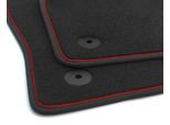 Tappetini Seat Arona Dal 2017 Originali Di Fr Tuning Velours 2X Tappetini Auto Nastro Trim Rosso