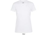 Sols 01825 | Maglietta Regent Da Donna / Cotone Semipettinato Ring-Spun - Colore: Bianco - Taglia: Xxl