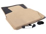 Tappetini Adatti Per Bmw X3 (F25) / X4 (F26) Tappeto Auto Velours 4 Pezzi - Beige
