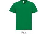 Sols 11150 | Maglietta A Maniche Corte Victory Con Scollo A V Da Uomo - Colore: Verde Kelly - Taglia: 3XL