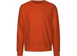 Neutral O63001 | Felpa Unisex / 100% Cotone Equosolidale - Colore: Arancione - Taglia: L