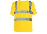 Korntex Kxs | Maglietta Da Lavoro Hi-Viz Da Uomo En Iso 20471 - Colore: Giallo Segnale - Taglia: 5XL