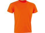 Spiro S287X | Maglietta Aircool Da Uomo - Colore: Arancione Fluorescente - Taglia: Xl
