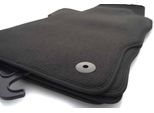 Tappetini Adatti Per Opel Corsa E (2014-2019) Tappetini Auto Di Qualità Originale In Velours, 4 Pezzi, Nero