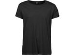 Tee Jays 5062 | Maglietta Roll-Up Da Uomo / 100 % Cotone Pettinato Ring-Spun - Colore: Nero - Taglia: 3XL