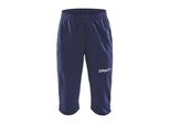 Craft Progress Pantaloni A 3/4 Jr Navy/Bianco 158/164