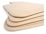 Tappetini Adatti Per Bmw Serie 6 Cabrio E64 (2004-2011) Tappeto Auto Di Velours 4 Pezzi Beige