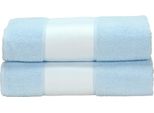 A&R AR081 | Asciugamano Da Bagno Subli-Me®, 70 X 140 Cm - Colore: Azzurro - Dimensioni: 70 X 140 Cm