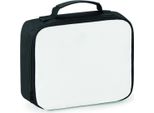 Bagbase BG960 | Borsa Termica Da Pranzo A Sublimazione 24 X 20 X 7,5 Cm - Colore: Nero - Dimensioni: 24 X 20 X 7,5 Cm