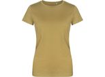 X.O By Promodoro 1505 | Maglietta Girocollo Da Donna, Cotone Pettinato - Colore: Olive - Taglia: Xl