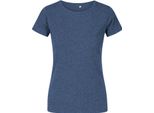 X.O By Promodoro 1505 | Maglietta Girocollo Da Donna, Cotone Pettinato - Colore: Heather Navy - Taglia: 3XL
