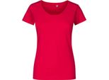 X.O By Promodoro 1545 | Maglietta Da Donna, Cotone Pettinato - Colore: Bright Rose - Taglia: 3XL