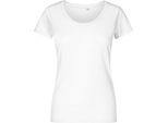 X.O By Promodoro 1545 | Maglietta Donna A Girocollo, Cotone Pettinato - Colore: Bianco - Taglia: L