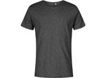 X.O By Promodoro 1400 | Maglietta Girocollo Da Uomo, Cotone Pettinato - Colore: Heather Black - Taglia: Xxl