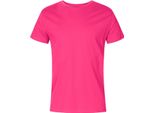X.O By Promodoro 1400 | Maglietta Girocollo Da Uomo, Cotone Pettinato - Colore: Bright Rose - Taglia: M