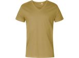 X.O By Promodoro 1425 | Maglietta Con Scollo A V Da Uomo, Cotone Pettinato - Colore: Olive - Taglia: M