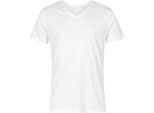 X.O By Promodoro 1425 | Maglietta Uomo Collo A V, Cotone Pettinato - Colore: Bianco - Taglia: Xl
